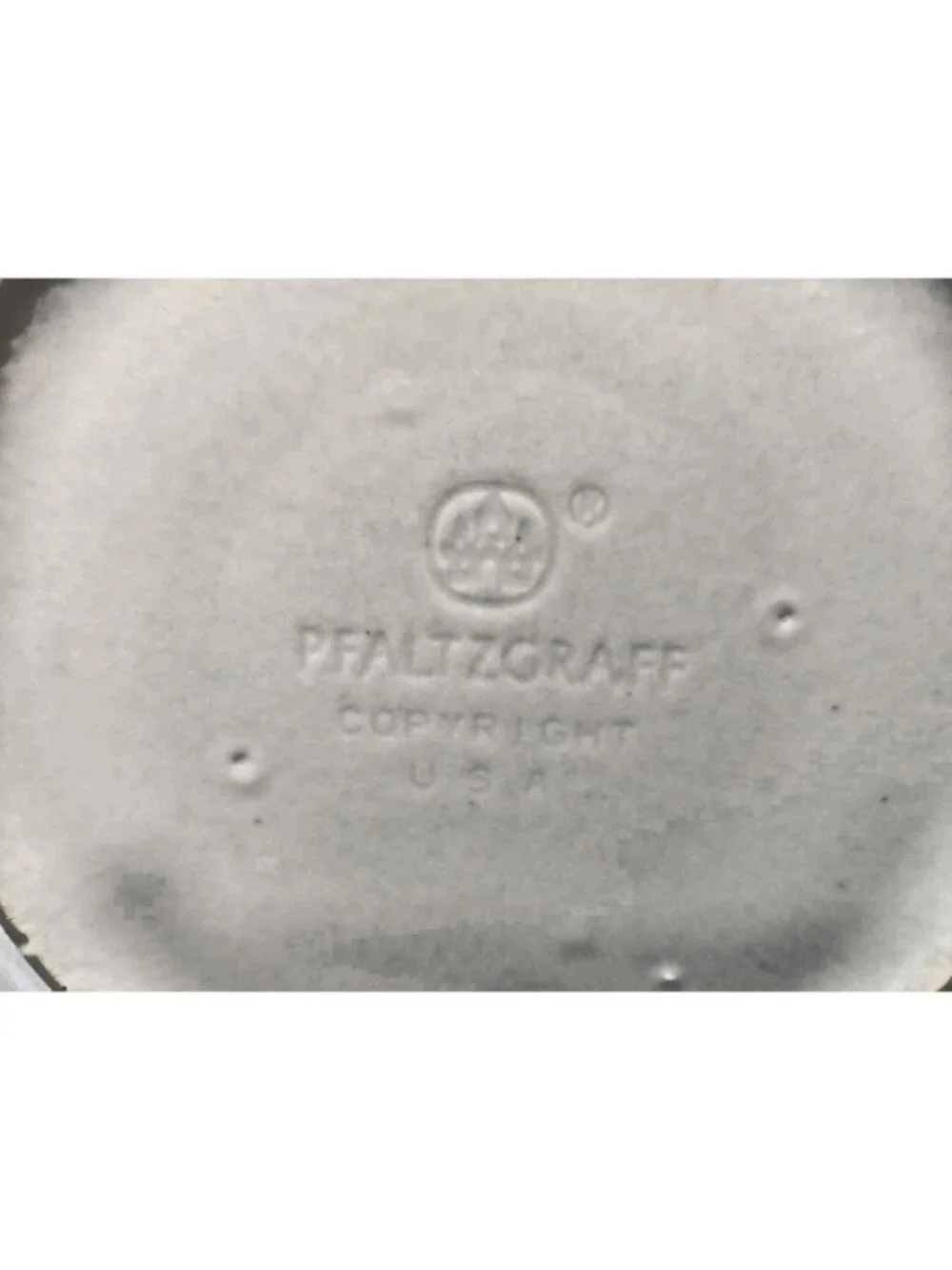 Vtg Pfaltzgraff Tea Rose Stoneware Salad Plates Set of 5 USA Made 7.25